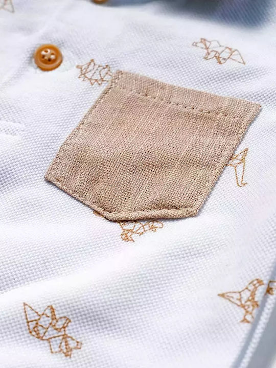 Set pentru copii cu șorturi Vară 2buc Beige