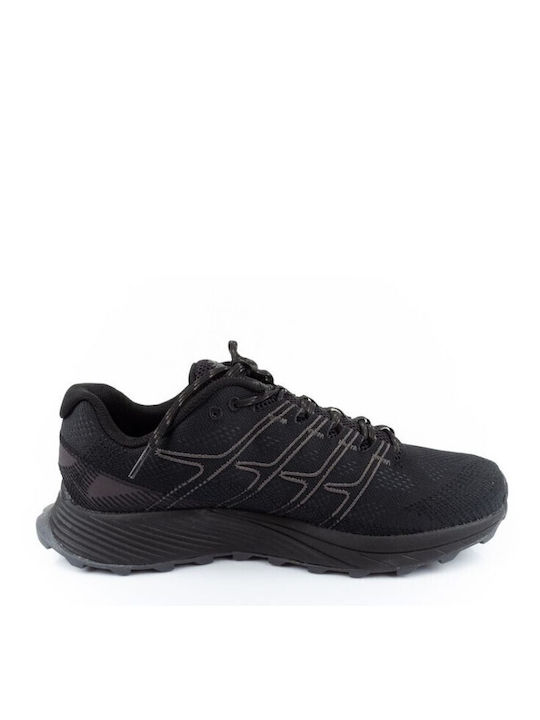 Merrell Moab Flight Ανδρικά Ορειβατικά Παπούτσια Μαύρα