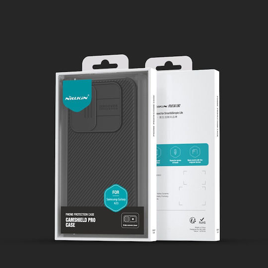 Nillkin Camshield Pro Umschlag Rückseite Kunststoff 0.2mm Schwarz (Samsung Galaxy A35 5G)