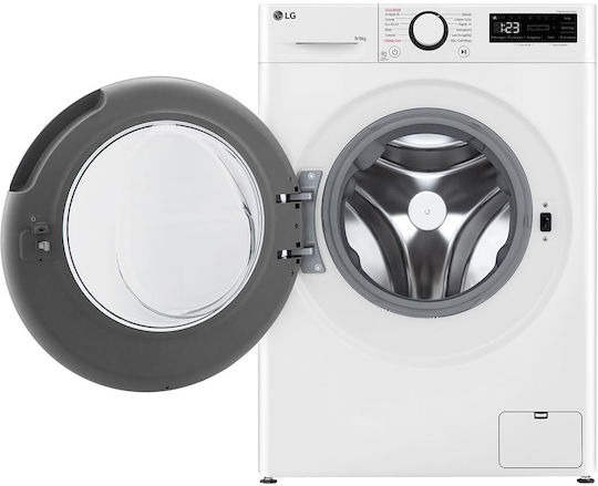 LG Πλυντήριο-Στεγνωτήριο Ρούχων 9kg/6kg Ατμού 1400 Στροφές