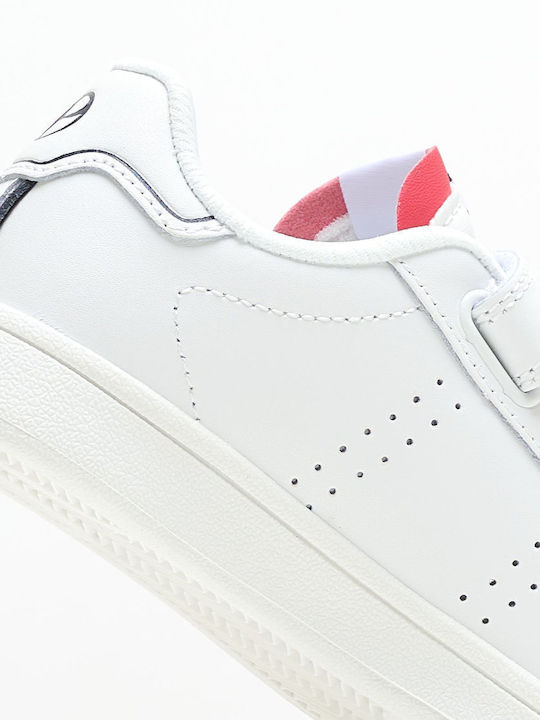 Player Basic Kinder Sneakers mit Klettverschluss Weiß