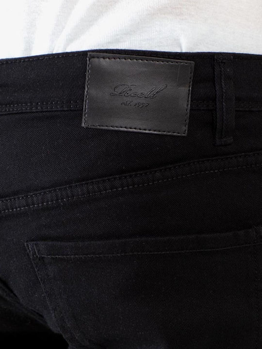 Pantalon De Blugi Pentru Bărbați Cu Fit Slim Negru