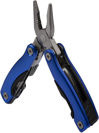 Survival Schweizer Taschenmesser Überleben Blau in Hülle