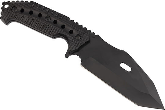 Survival Messer Überleben Schwarz in Hülle