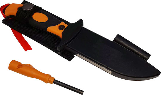 Survival Knife Survival Orange in Sheath