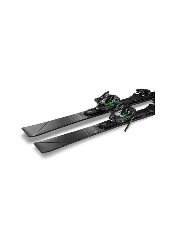 Voyager Elan Men's Ski Boots in Black Color with Bindings