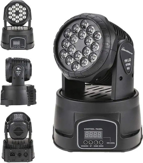 Party Διακοσμητικό Φωτιστικό LED RGB 24x18εκ.