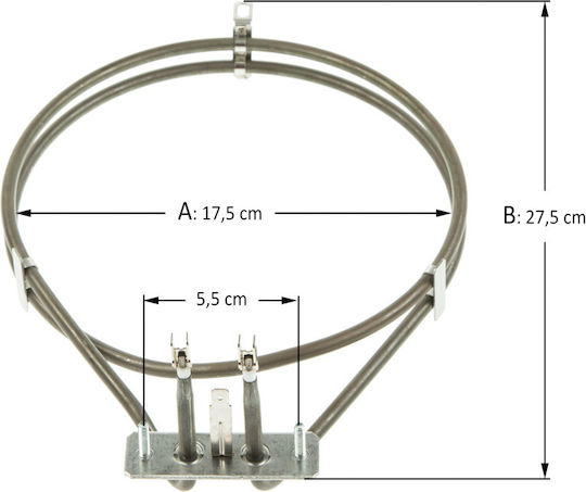 Element De Încălzire Aer Cuptor Brandt 2000 Watt