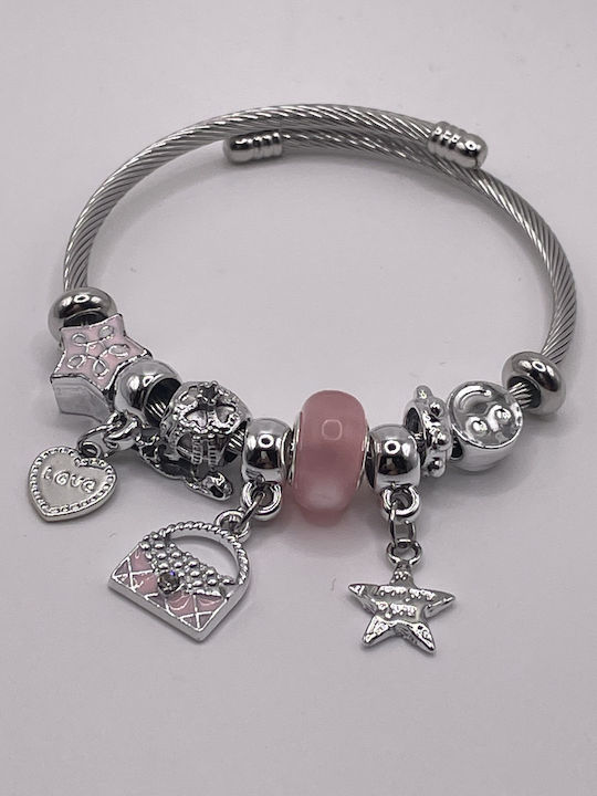 6 Roses Women's Bracelet made of Steel