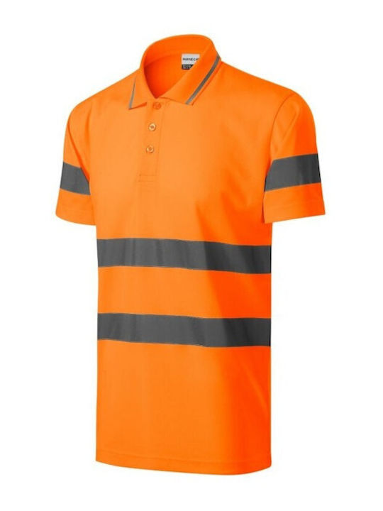 Rimeck Ανδρική Μπλούζα Εργασίας Polo Πορτοκαλί