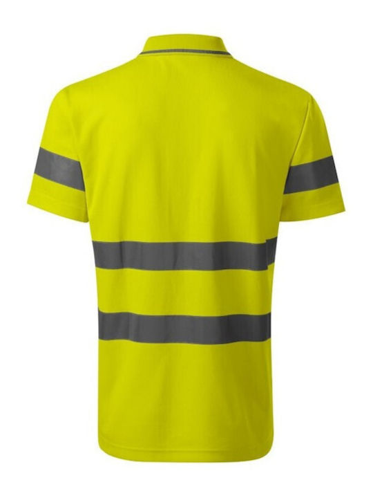 Rimeck Herren Polo-Arbeitshemd Gelb