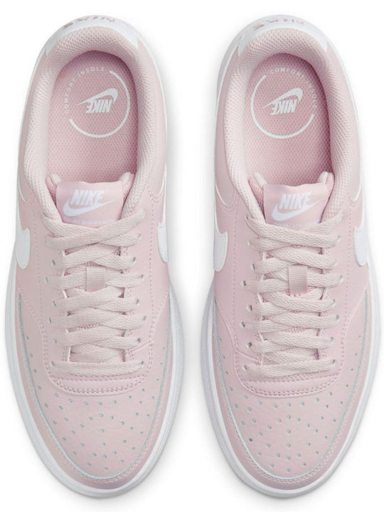 Court Vision Alta Γυναικεία Flatforms Sneakers Ροζ