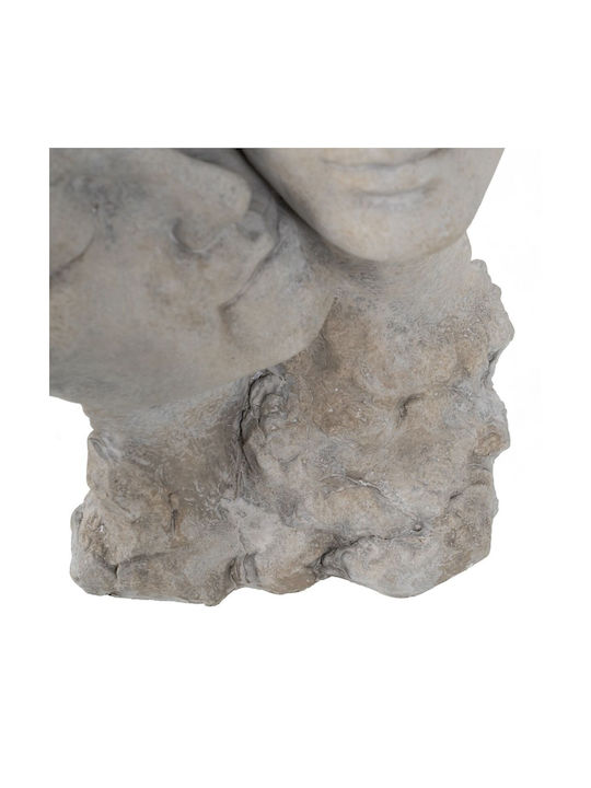 BigBuy Figură Decorativă din Beton 20.5x12.5x29.5cm 1buc