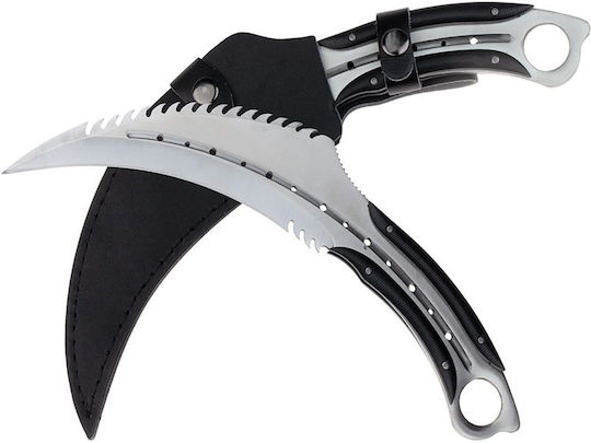 Karambit Supraviețuire Negru Cu Husă