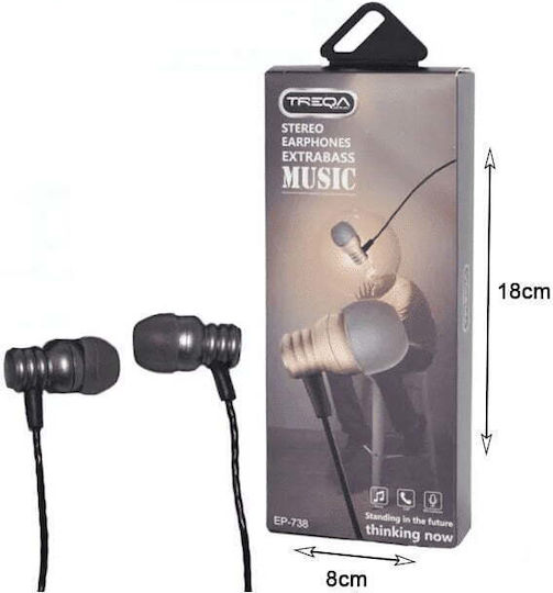 Treqa In-ear Handsfree with 3.5mm Connector