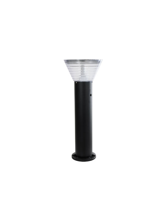GloboStar Outdoor Floor Lamp Small Post for Exterior Space IP65 Black