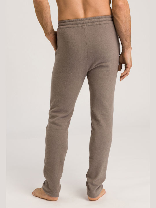 Hanro Men's Sweatpants Mocha Stone