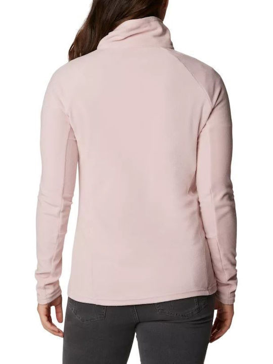 Columbia Glacial Iv 1/2 Women's Athletic Blouse Long Sleeve Pink