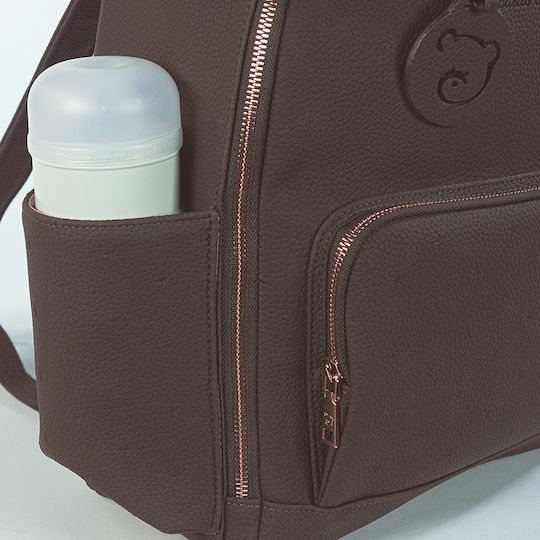 Pasito a Pasito Diaper Bag Brown 32x37x15cm.