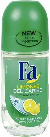 Fa Caribbean Αποσμητικό σε Roll-On 50ml