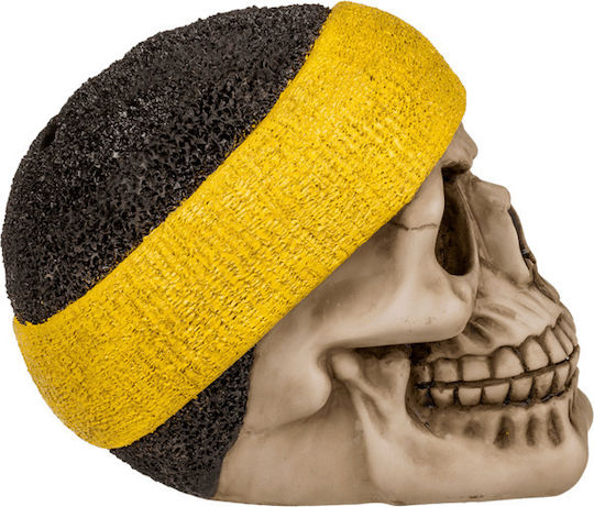 Out of the Blue Skull Headband Κουμπαράς Κίτρινος 15x12cm Out of the Blue Skull Headband Κουμπαράς Κίτρινος 15x12cm