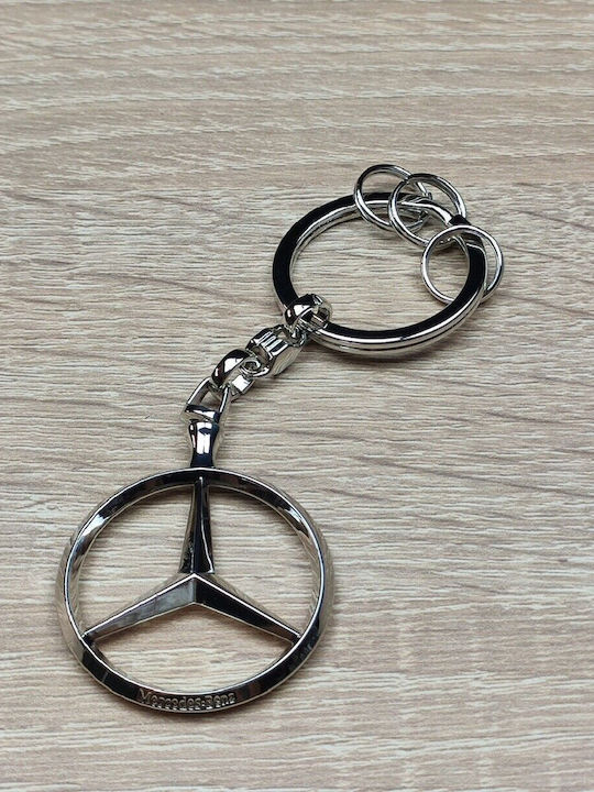 Mercedes-Benz Μπρελόκ Μεταλλικό Ασημί