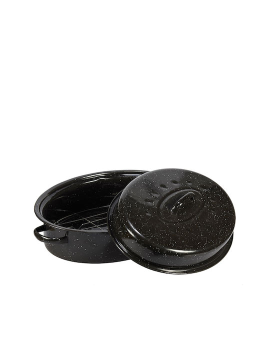 TnS Dutch Oven Oval Made of Aluminum with Grill 42x31.5cm 1pcs