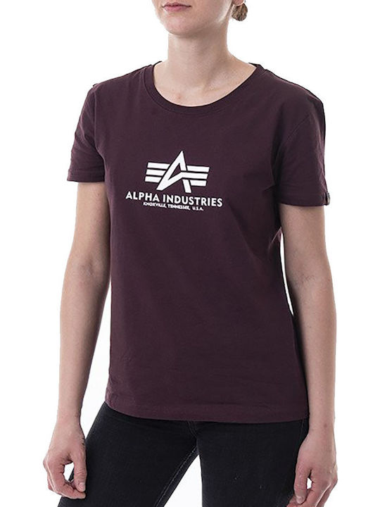 Women's T-shirt Burgundy
