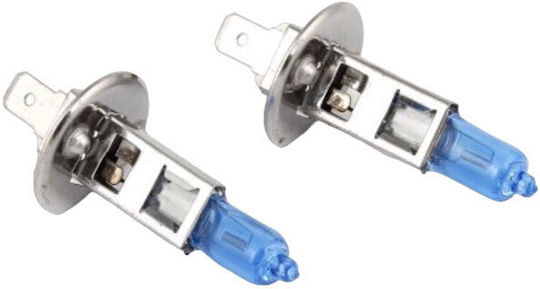 Lamps Car H1 Halogen 5500K Cold White 12V 55W 2pcs