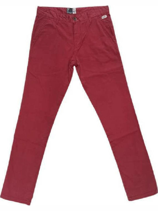 Trousers Chino in Regular Fit Berry