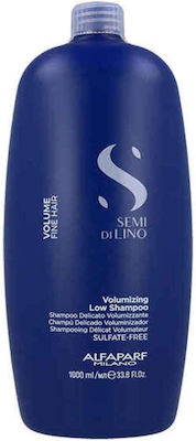 Alfaparf Milano Semi Di Lino Shampoos Volume for Fragile, Αντι-Θραύση Hair 1000ml