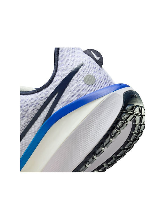 Vomero 17 Männliche Sportschuhe Laufen Weiße / Platin Tint / Renn Blau / Donner Blau
