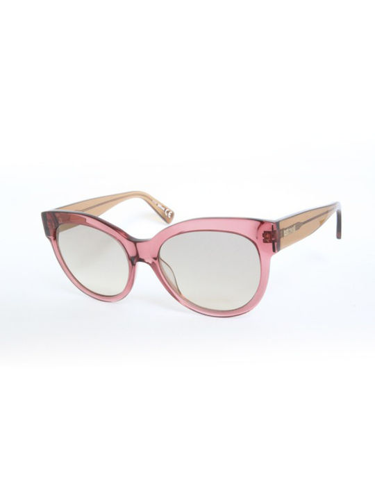 Just Cavalli Women's Sunglasses with Pink Plastic Frame and Gray Lens JC760S 69L