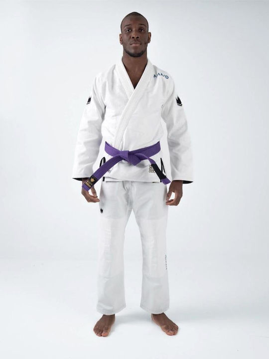 Kingz Nano 3.0 Men's Brazilian Jiu Jitsu Uniform White