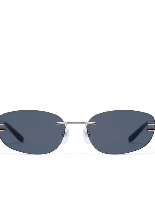 Gigi Barcelona Unisex Sunglasses with Black Metallic Frame and Grey Lens 6861/1