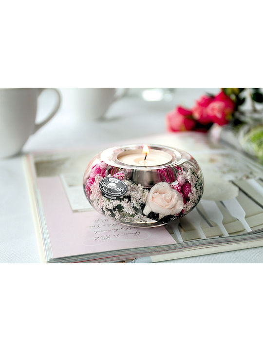 ArteLibre Candle Holder suitable for Tealights Glass 5cm 1pcs