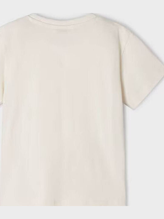 Kids' T-shirt Beige Wild Jungle
