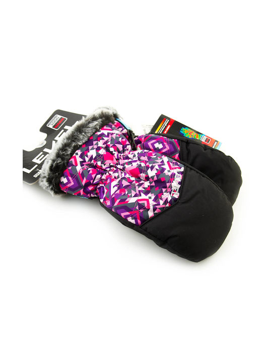 Level Jolie Mittens Kids Ski & Snowboard Gloves Colorful