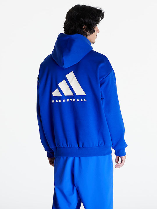 Basketball Hanorac cu Glugă Lucid Blue