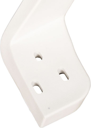 HomeMarkt Arm for Office Chair Polypropylene 2 Pieces White