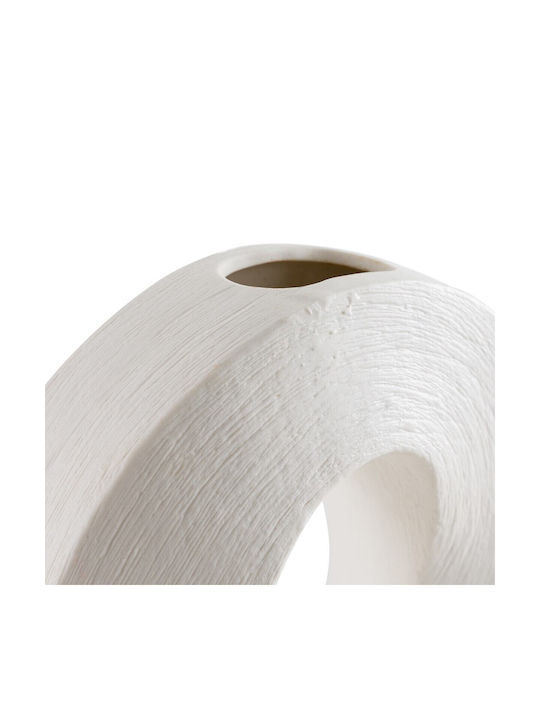 La Redoute Interieurs Διακοσμητικό Βάζο Keramik Weiß 16x16cm 1Stück