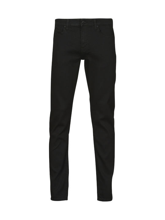 Onsloom Herren Jeanshose Elastisches Skinny Fit Schwarz