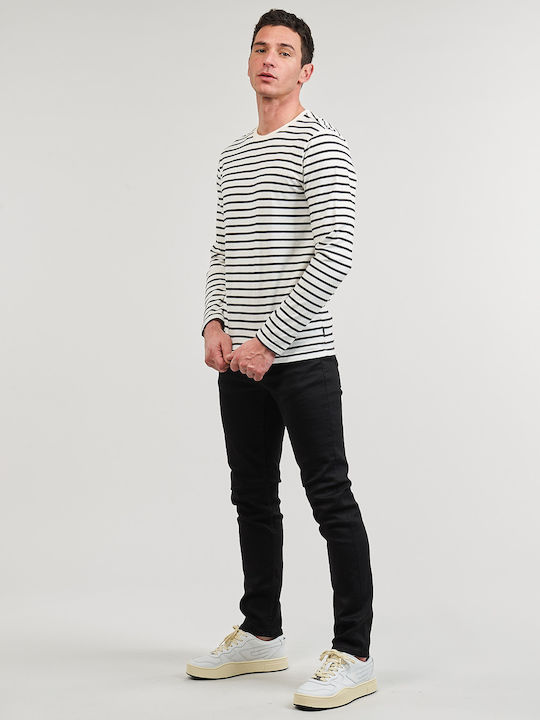 Only & Sons Onsloom Pantaloni de Bărbați din Jean în Croială Skinny Negru