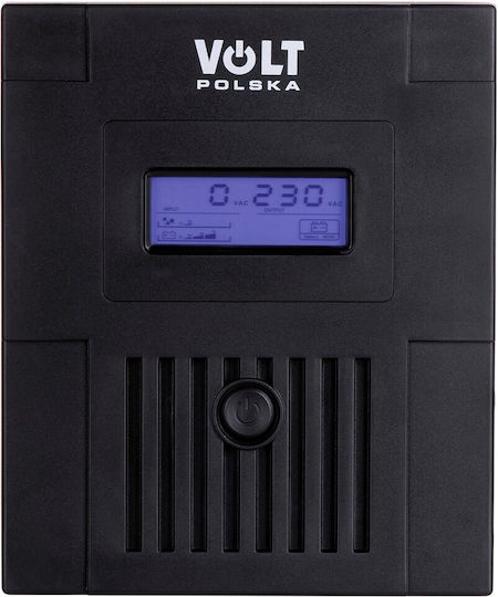 Volt Polska Sinus USV 1500VA 900W mit 5 Steckdosen