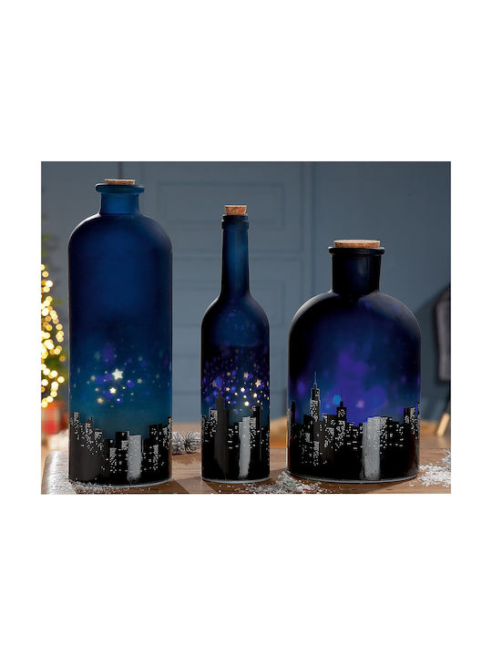 ArteLibre Decorative Lamp Bottle Multicolour