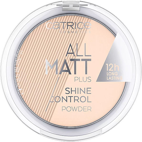 Catrice Cosmetics All Matt Plus Shine Control Powder Пудра 010 Прозрачен 10гр
