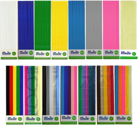 3Doodler PLA 3D Drucker Filament 3.0mm Gummi Ente Gelbe 0.002kg 25 Stück (Nachfüllen)