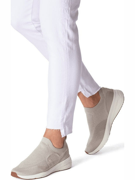 Damen Anatomisch Sneakers Beige
