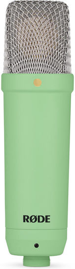 Rode NT1 5th Generation Signature Series Кондензаторен Микрофон XLR Шоково монтиран за Вокали в Green Цвят