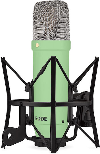 Rode NT1 5th Generation Signature Series Кондензаторен Микрофон XLR Шоково монтиран за Вокали в Green Цвят
